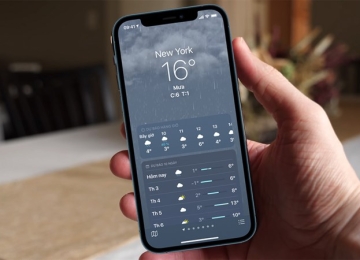 Dùng iPhone lâu chưa chắc bạn đã biết cách nhận thông báo khi trời sắp mưa này!
