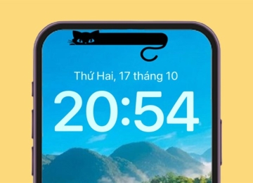 Cách tạo hình nền trang trí Dynamic Island cho iPhone 14 Pro & Pro Max siêu đẹp