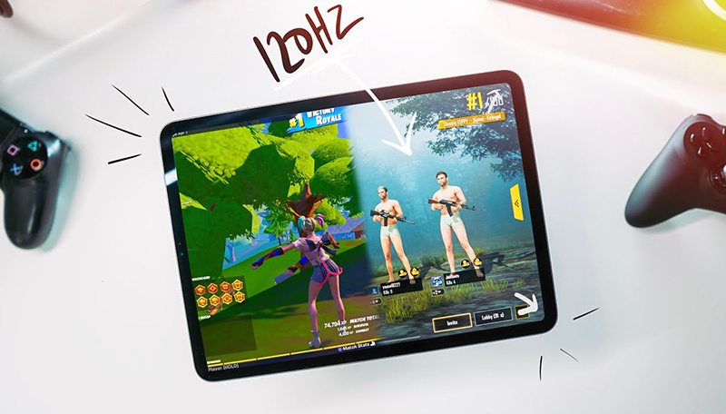 chơi game với iPad Pro 12.9 2020
