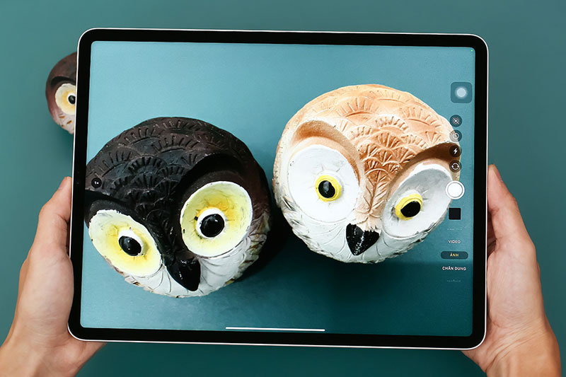 iPad Pro M1 12.9 inch WiFi 128GB (2021) | Giao diện chụp ảnh